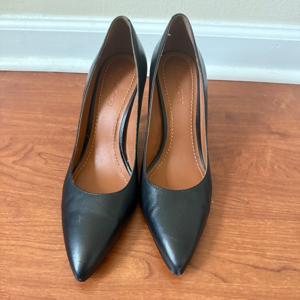 Coach Heels Size 9.5